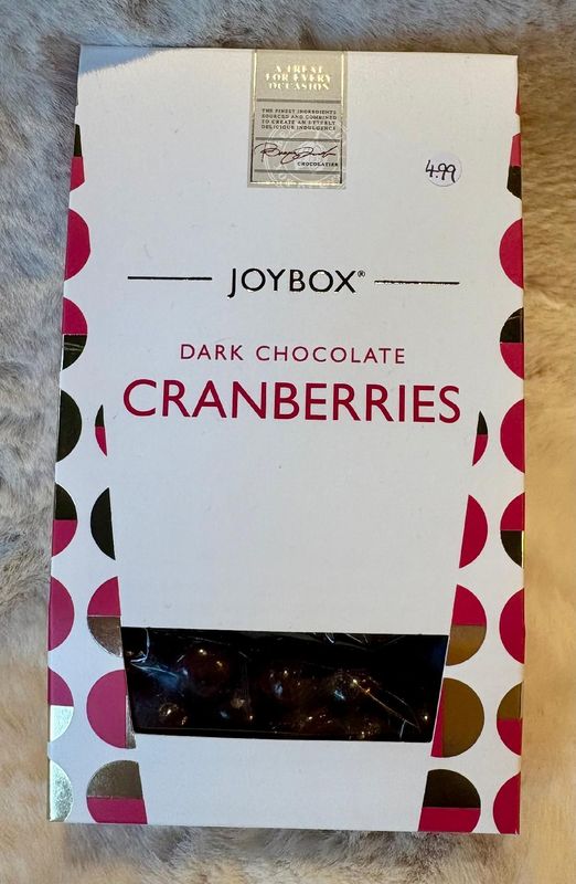 'Dark Chocolate Cranberries'