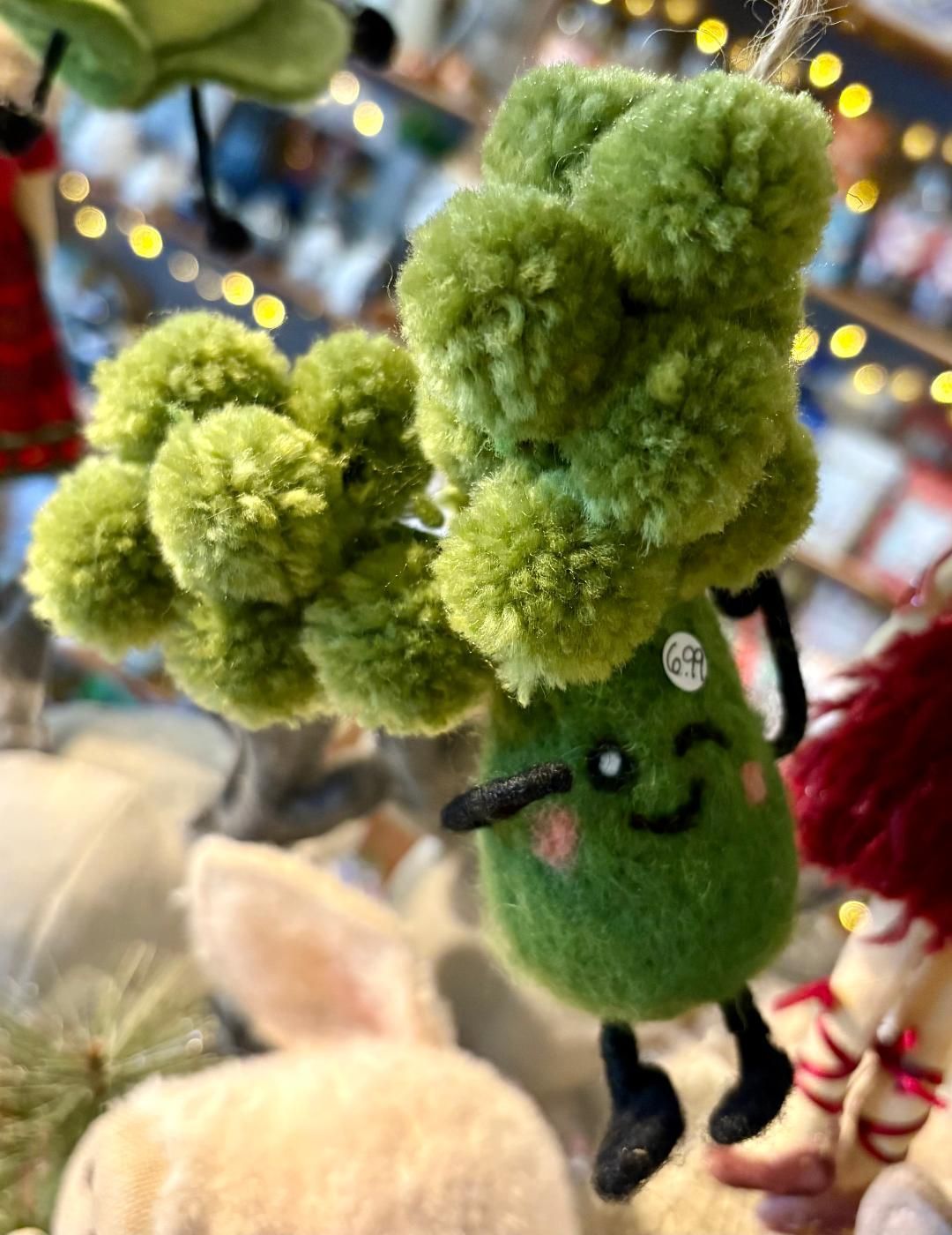 'Broccoli' Felt Decoration