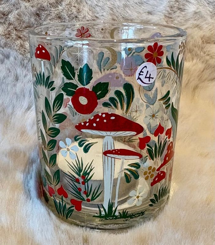 'Toadstools' Small T.Light Holder