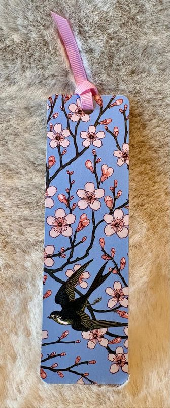 'Blossom & Swallow' Bookmark