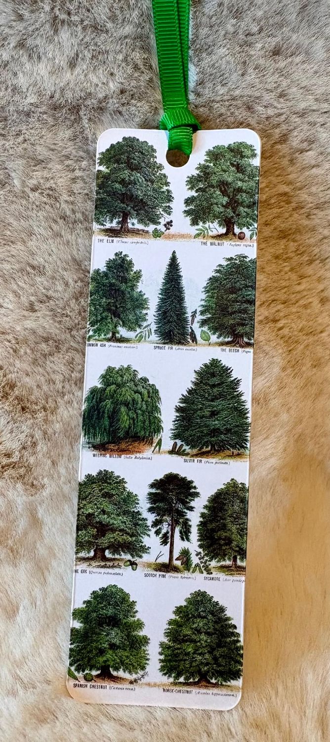 'British Trees' Bookmark