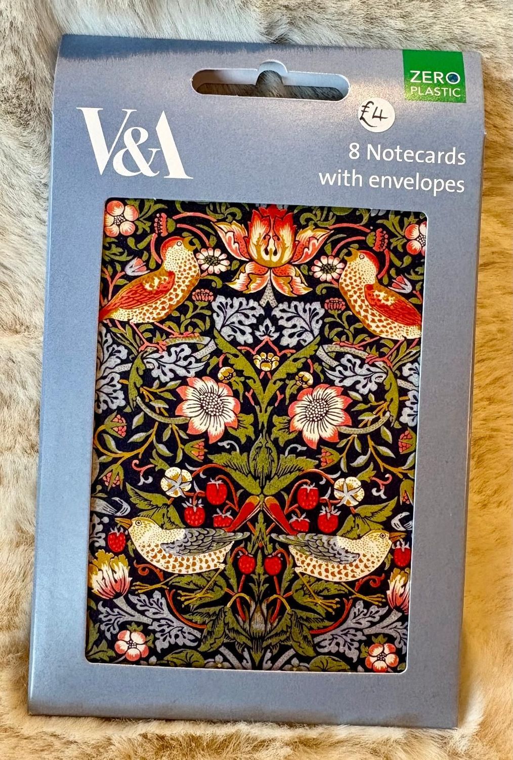 'Strawberry Thief' Notecards 8pk