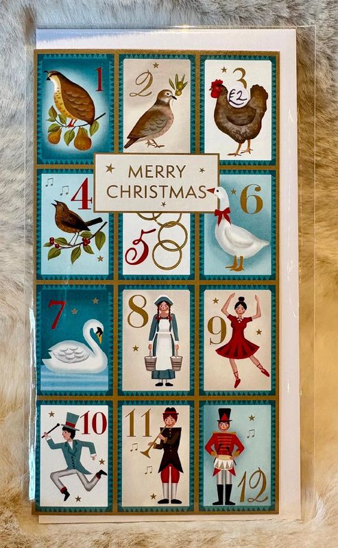 '12 Days Of Christmas' Money Wallet