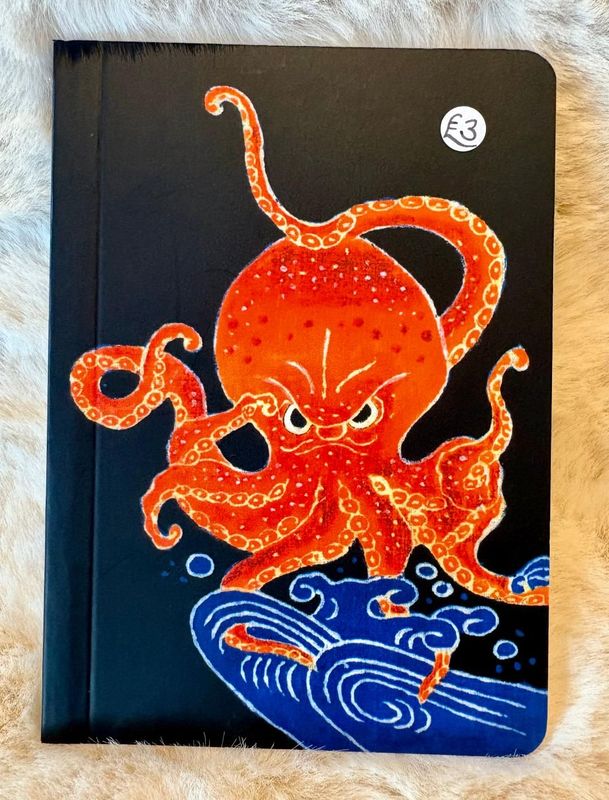 'Octopus' A6 Notebook