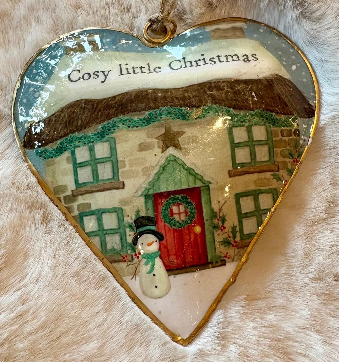 'Xmas Metal Heart' - C