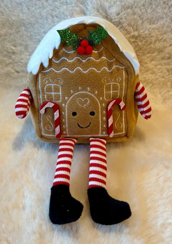'Ginny Gingerbread House' Shelf Sitter