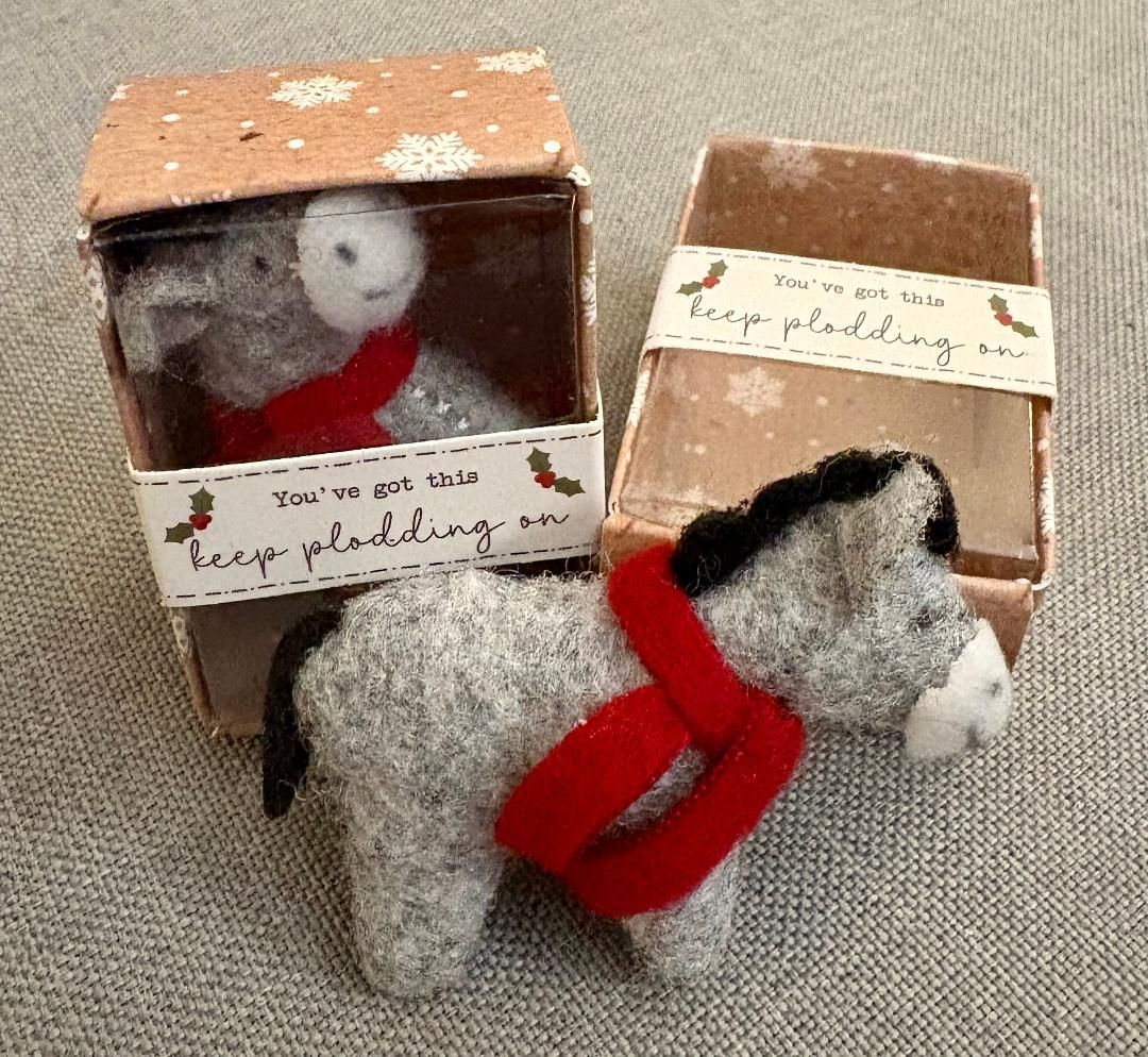 'Donkey' Tiny World Keepsake