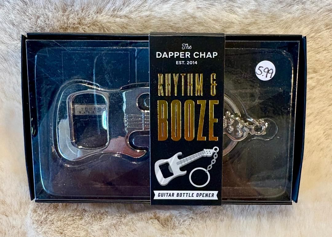 'Guitar Bottle Opener' Keyring