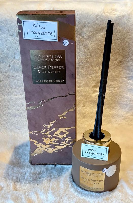 'Black Pepper & Juniper' Luxury Reed Diffuser