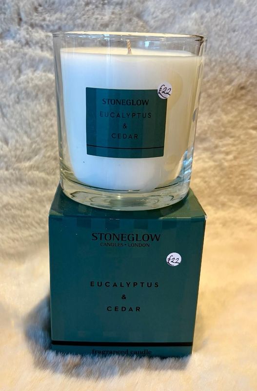 'Eucalyptus & Cedar' Luxury Candle