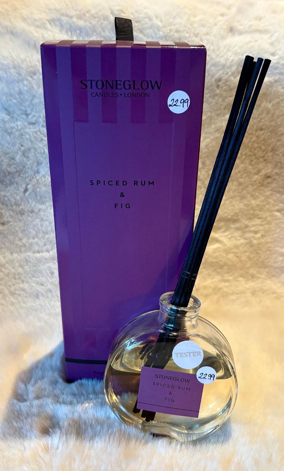 'Spiced Rum & Fig' Luxury Reed Diffuser