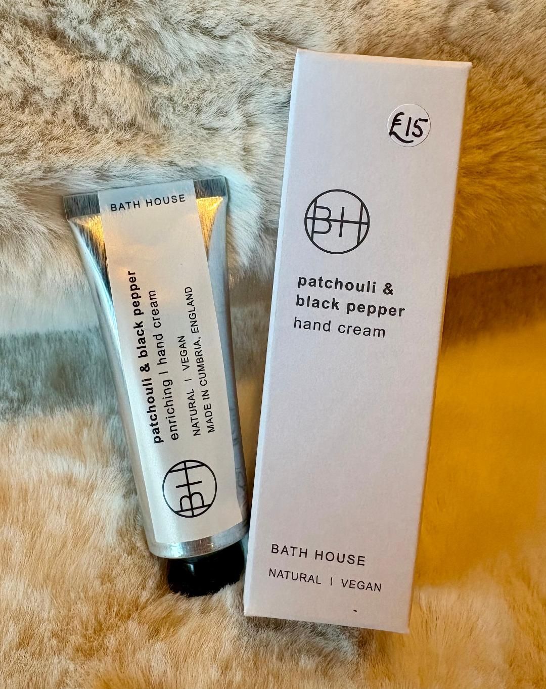 'Patchouli & Black Pepper' Hand Cream