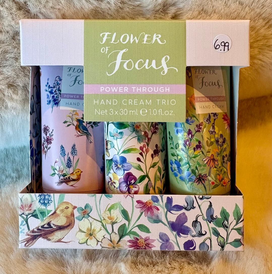 'Flower of Focus' Hand Cream Trio
