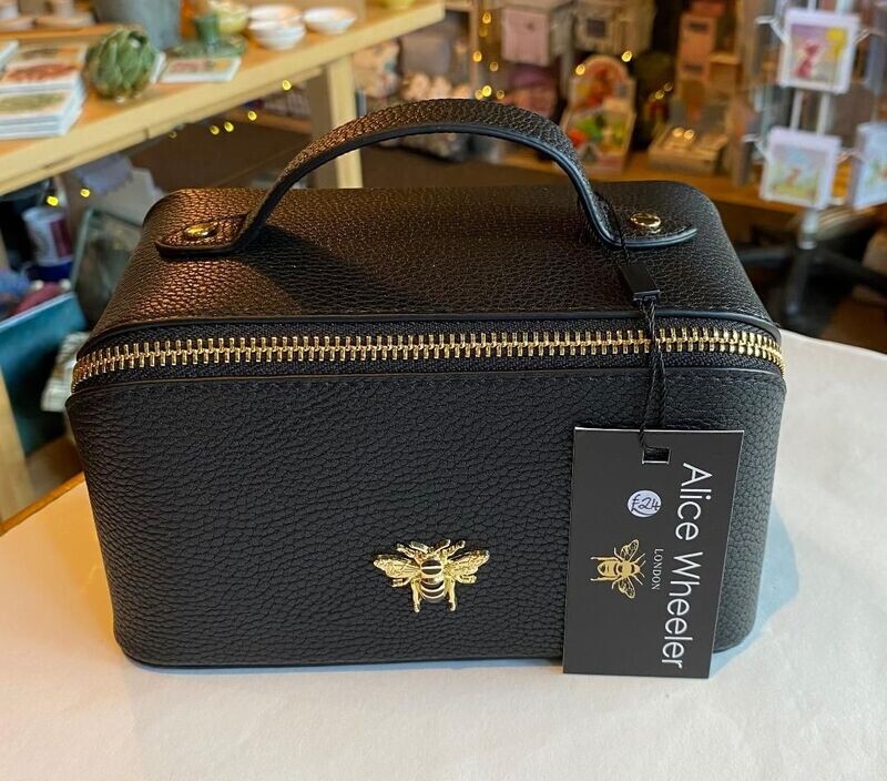 Small 'Train Case' - Black