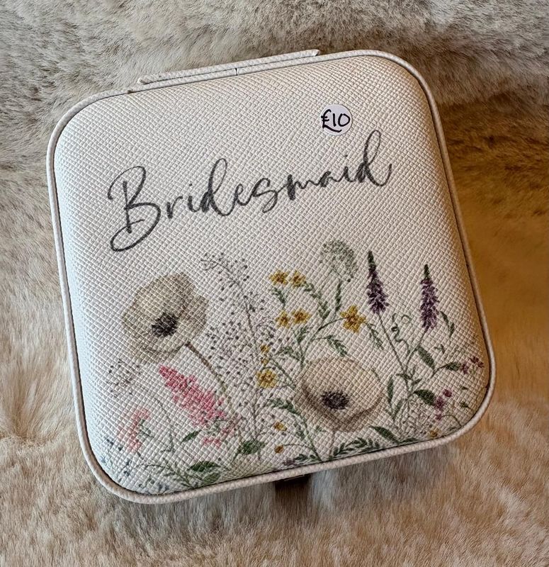 'Bridesmaid' Jewellery Case