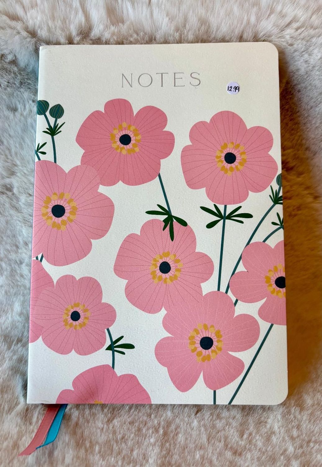 'Pink Cosmos' A5 Chunky Journal