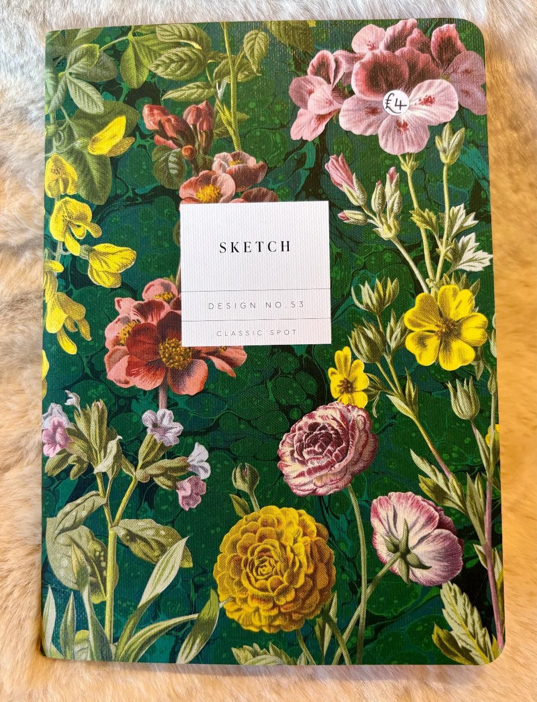 A5 'Flowers' Sketch Book
