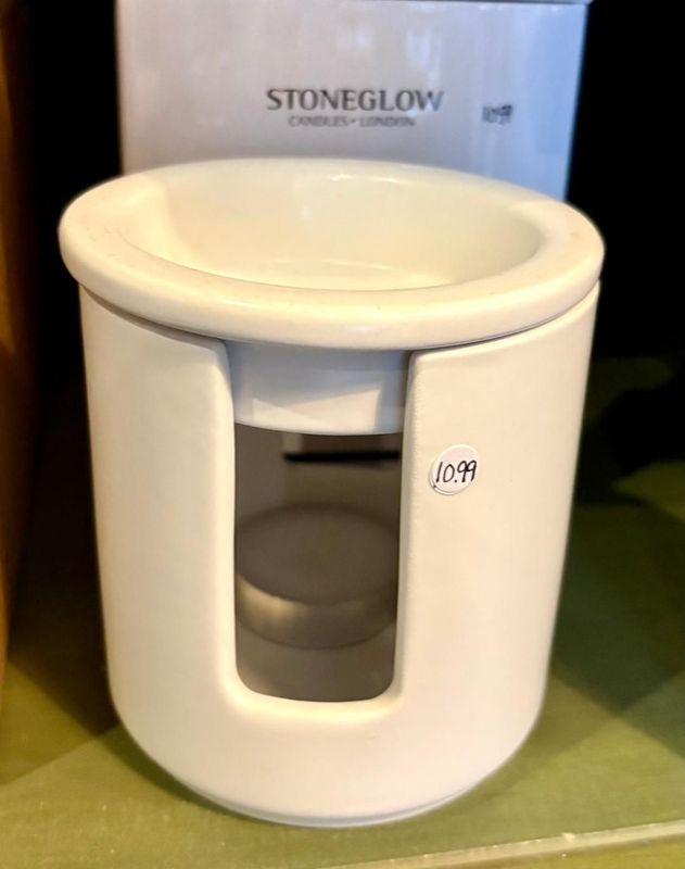 '2 Piece Wax Warmer' - White