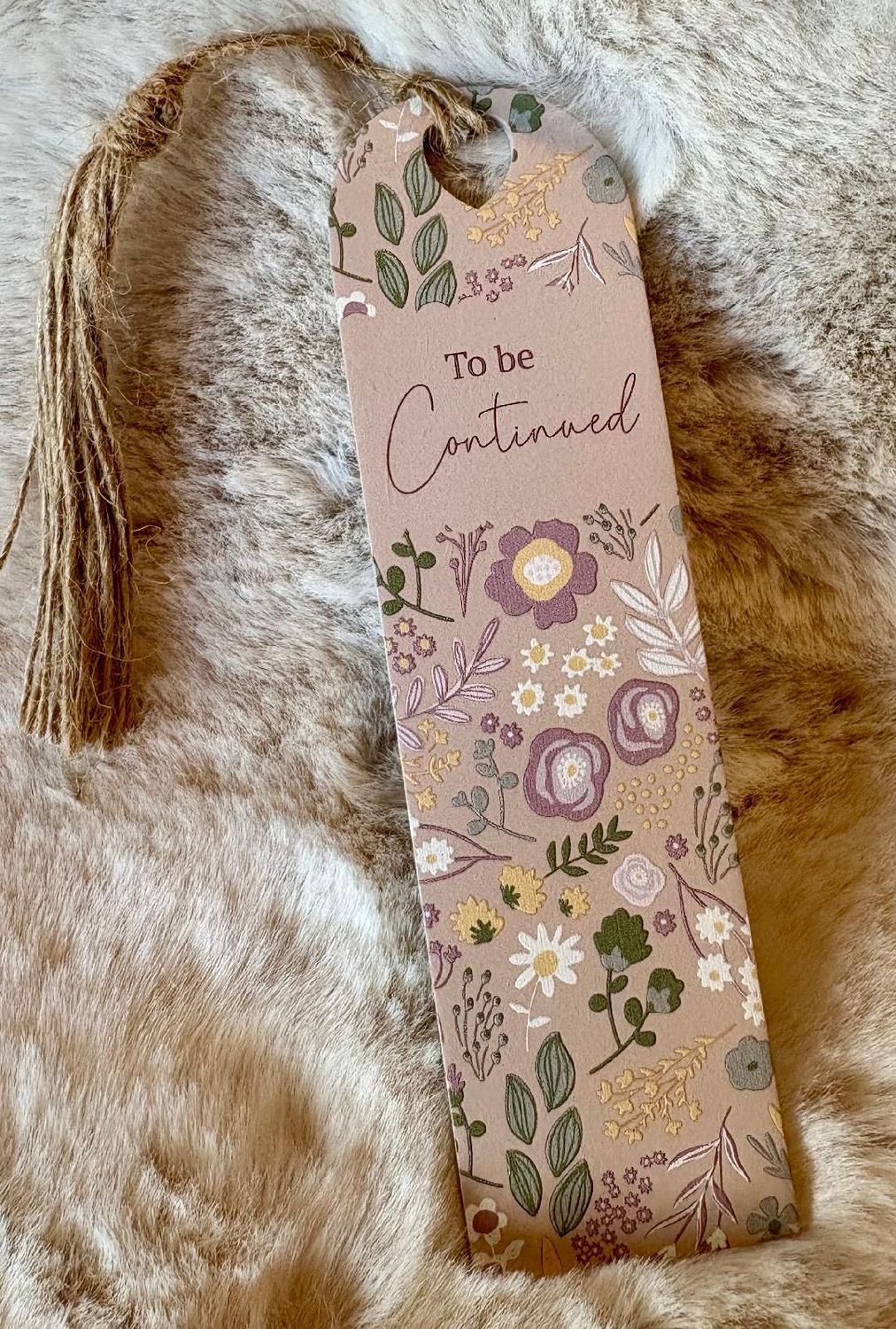 'To Be Continued' Bookmark