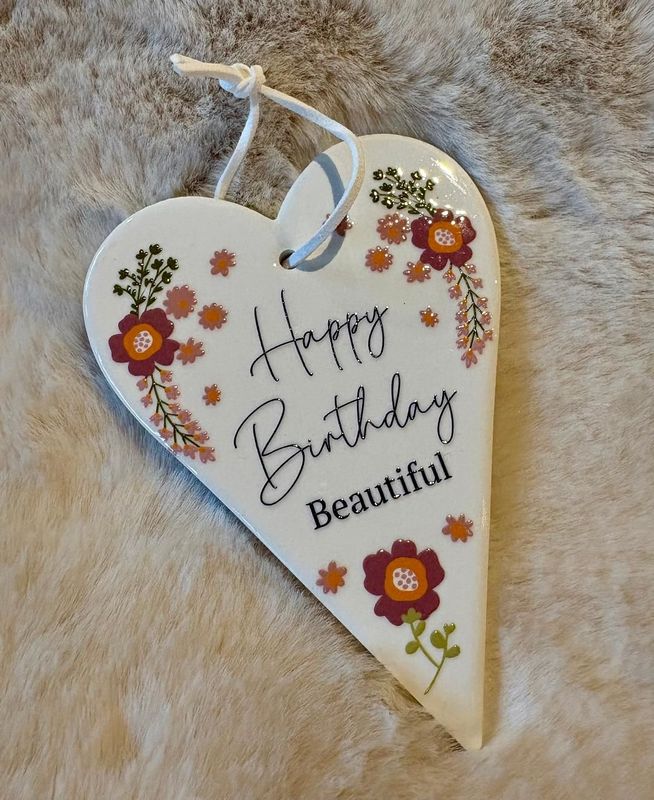 'Happy Birthday' Heart