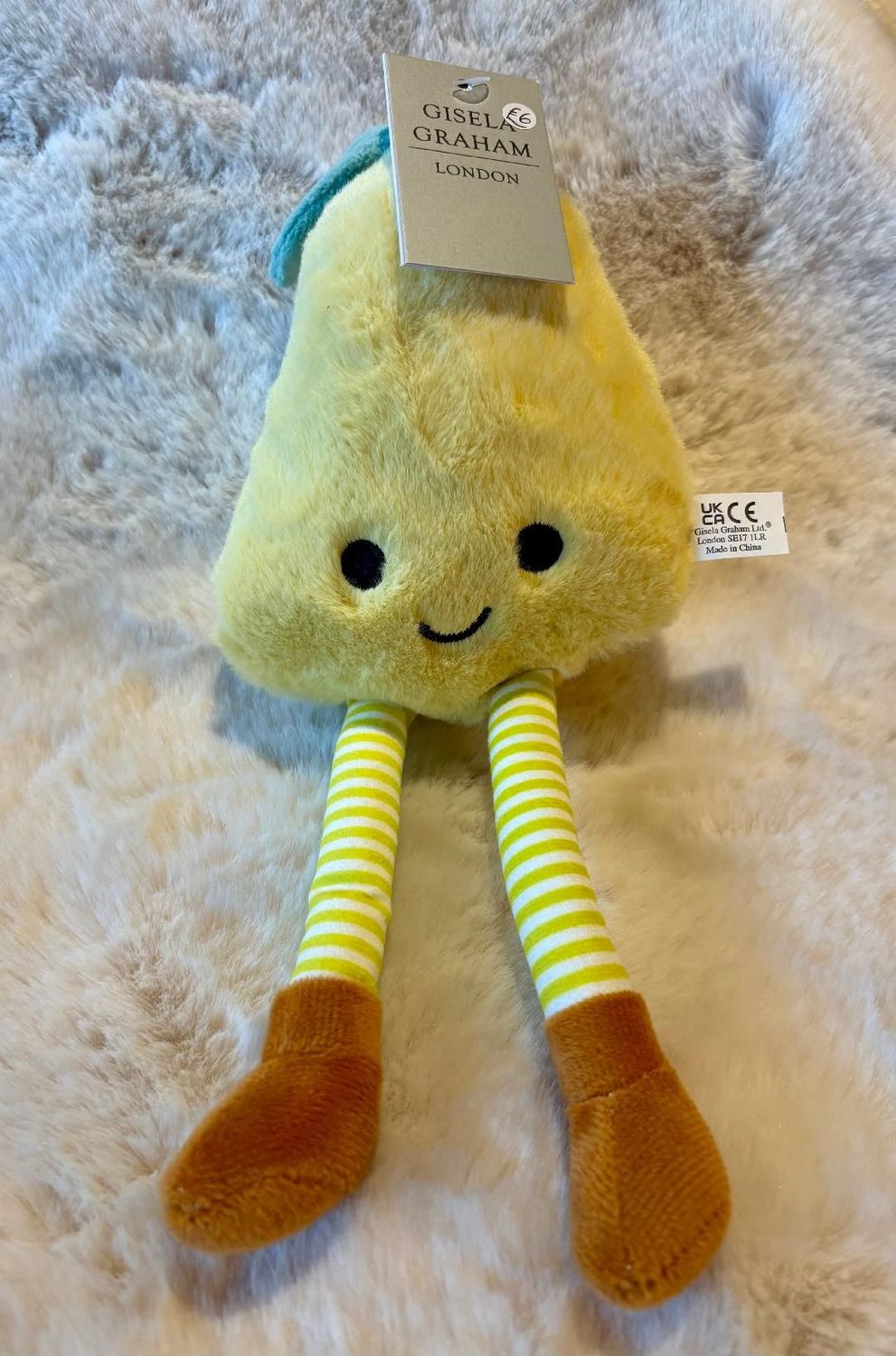 'Polly Pear' Plush Shelf Sitter