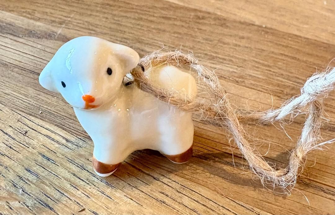 'Lambie/B' Hanging Decoration