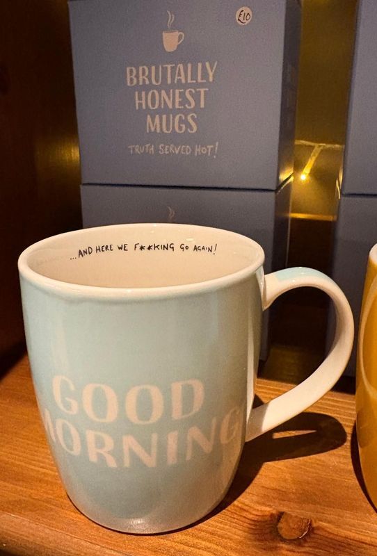 'Good Morning' China Mug
