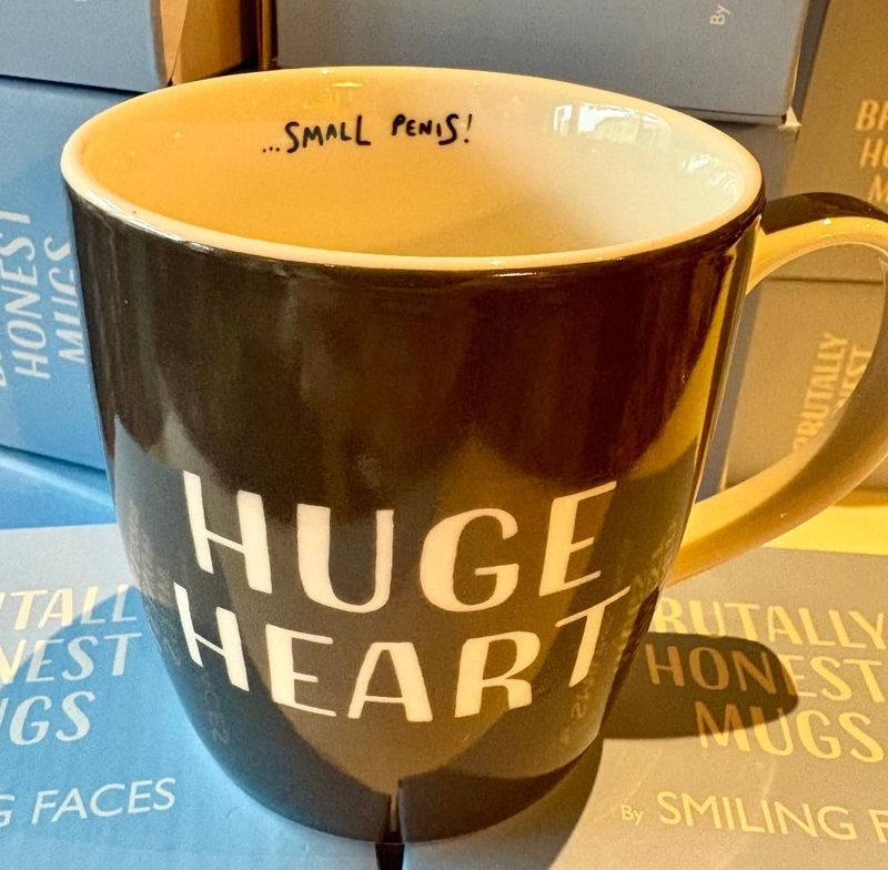 'Huge Heart' China Mug