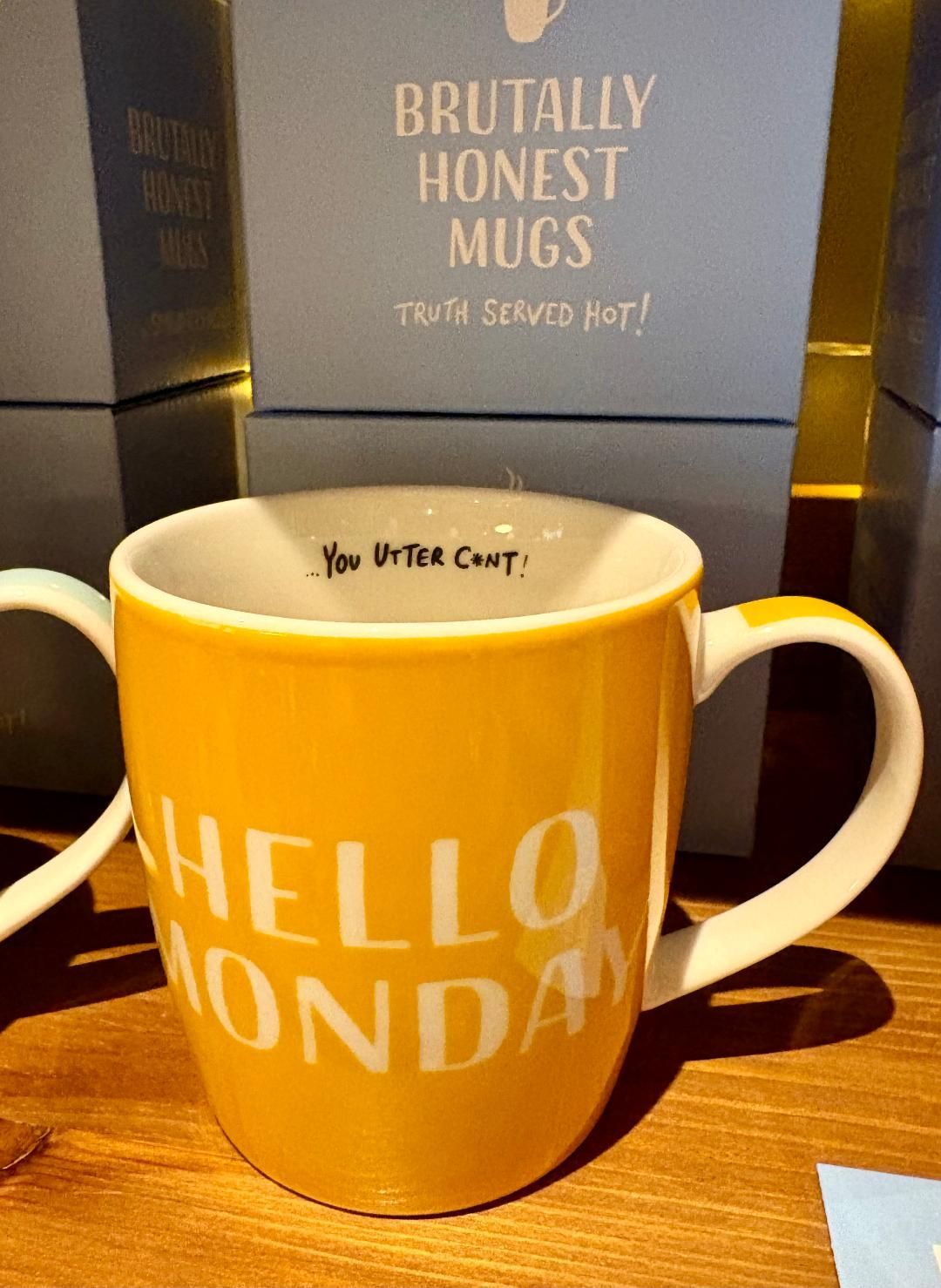 'Hello Monday' China Mug