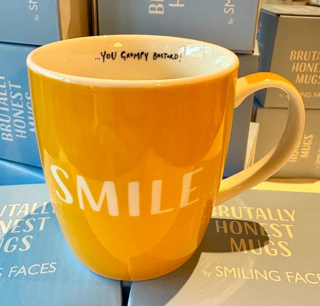 'Smile' China Mug