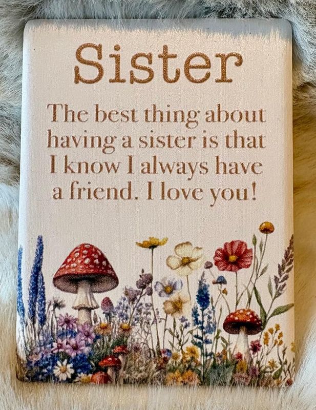 'Sister/Fauna' Ceramic Magnet