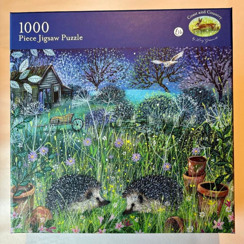 'Hedgehogs' 1000 Piece Jigsaw