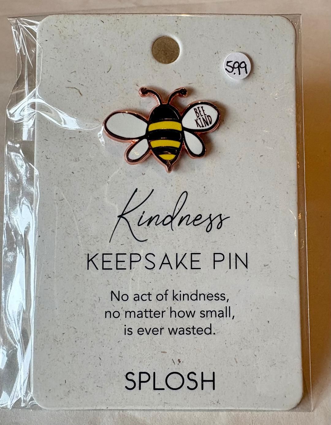 'Kindness' Keepsake pin Badge