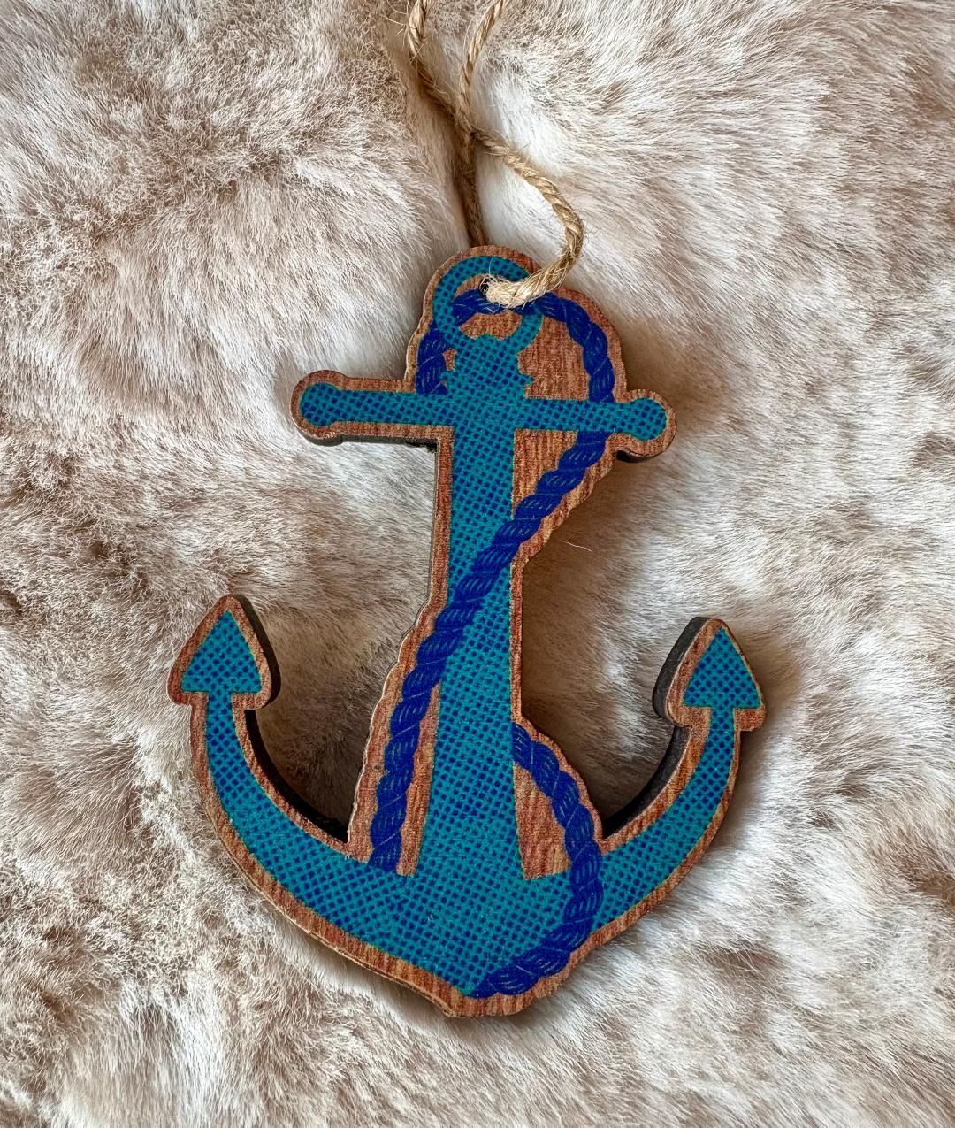 'Anchor' Wooden Hanger