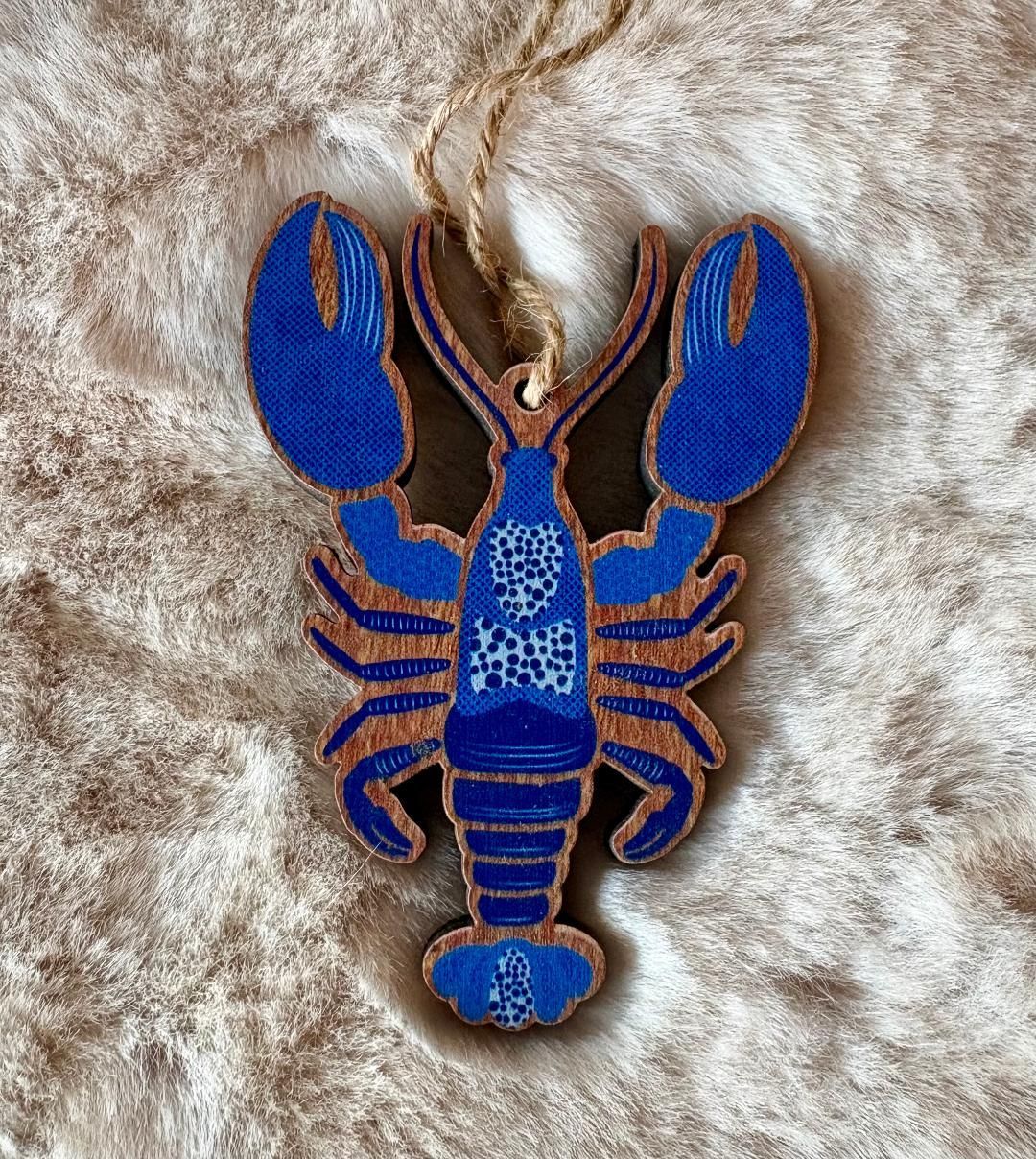 'Lobster' Wooden Hanger