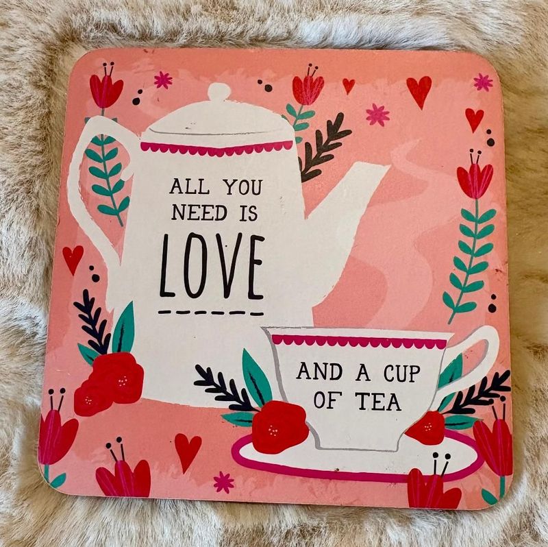 'Tea' Coaster (D)