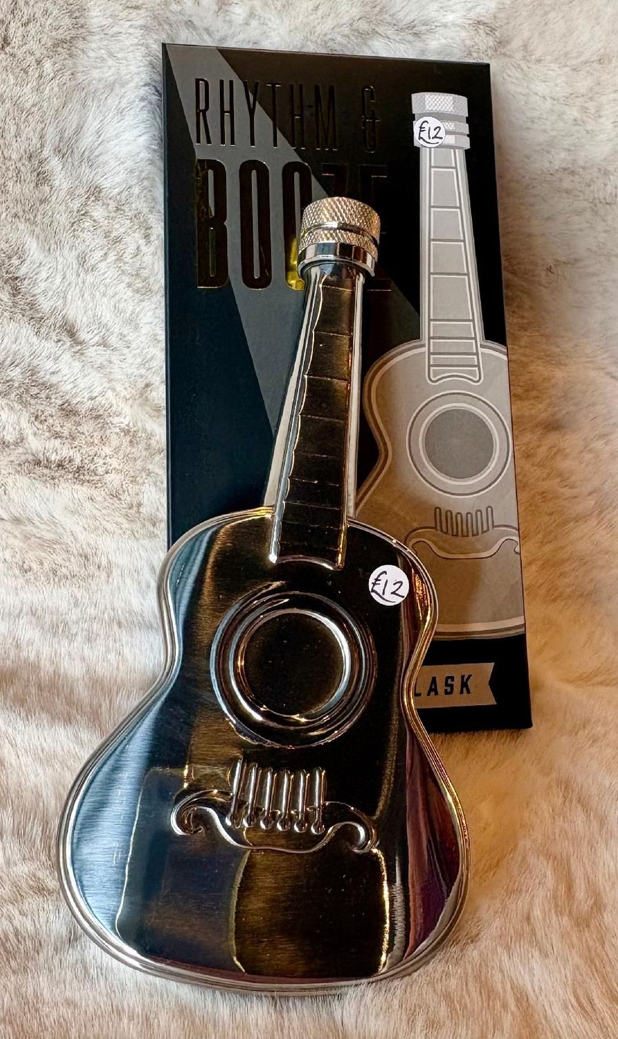'Guitar' Hip Flask