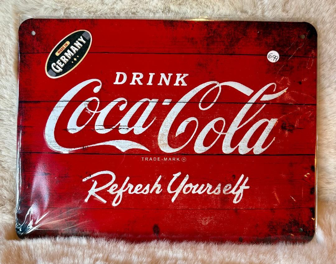 'Coca Cola' Tin Sign