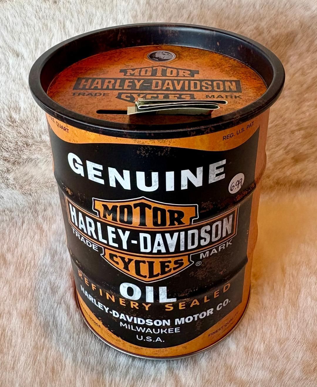 'Harley-Davidson' Money Tin