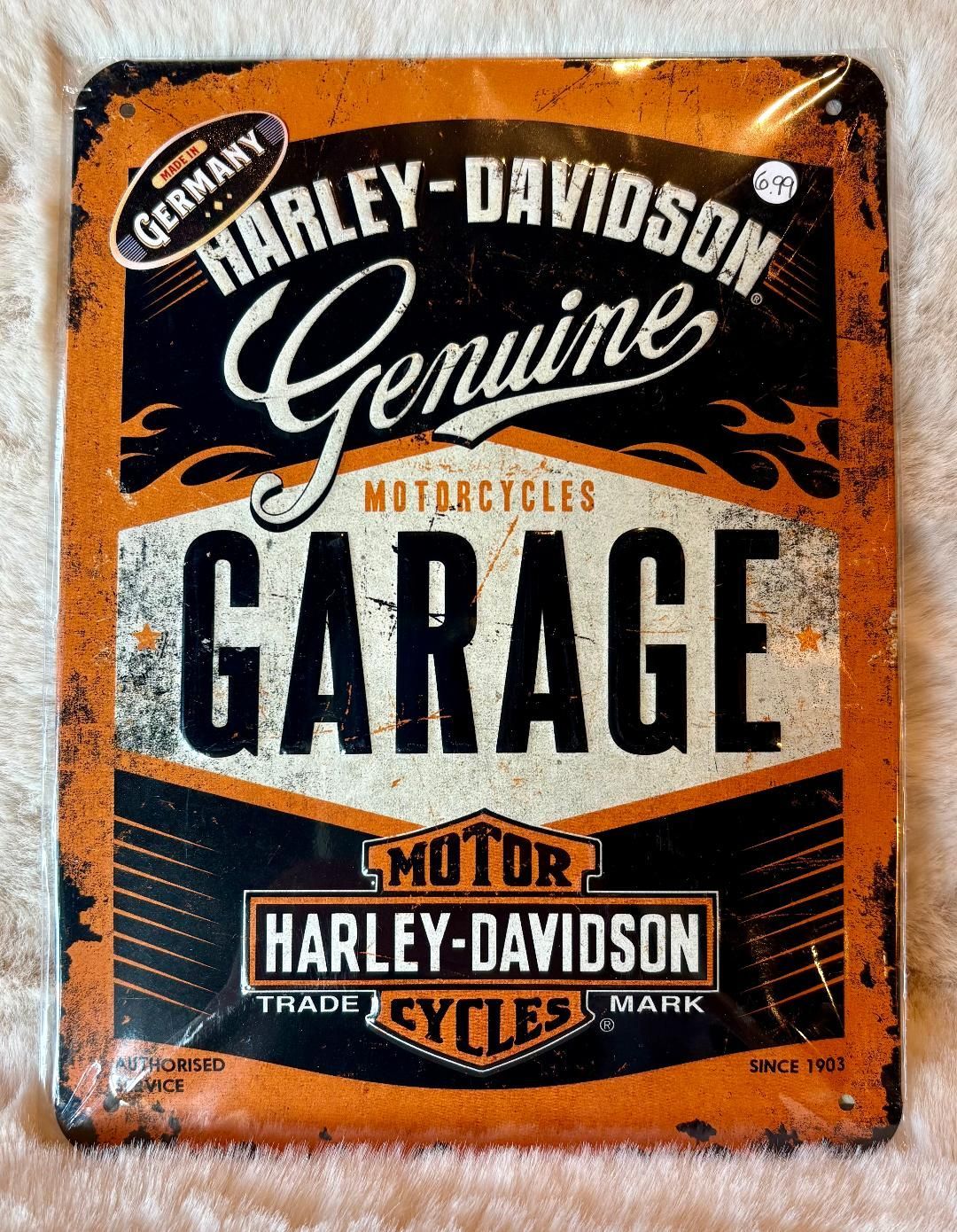'Harley-Davidson' Tin Sign