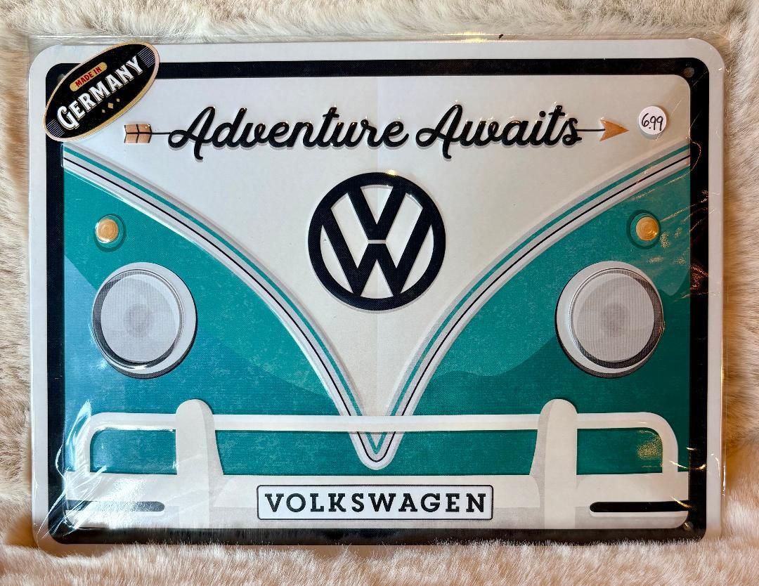 'VW Campervan' Tin Sign