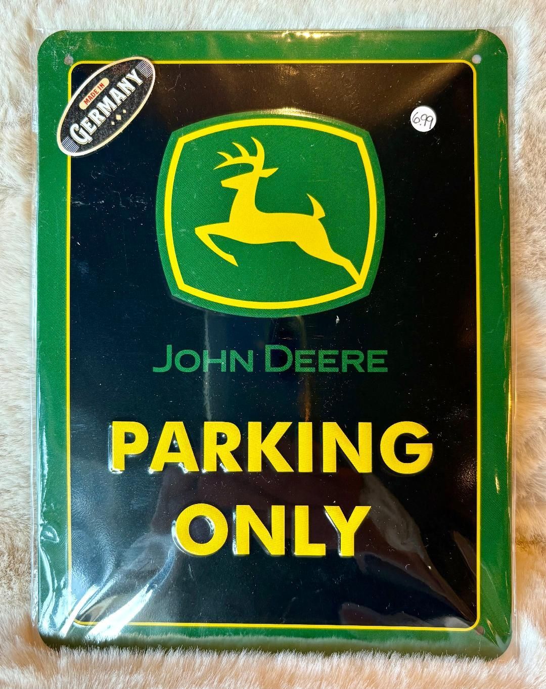 'John Deere' Tin Sign