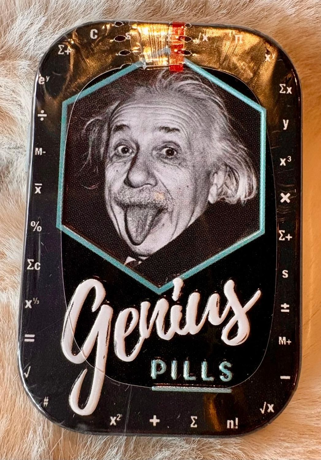 'Genius Pills' Mints Tin