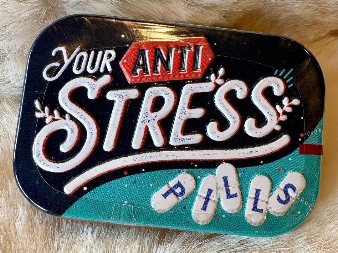 'Anti Stress Pills' Mints Tin