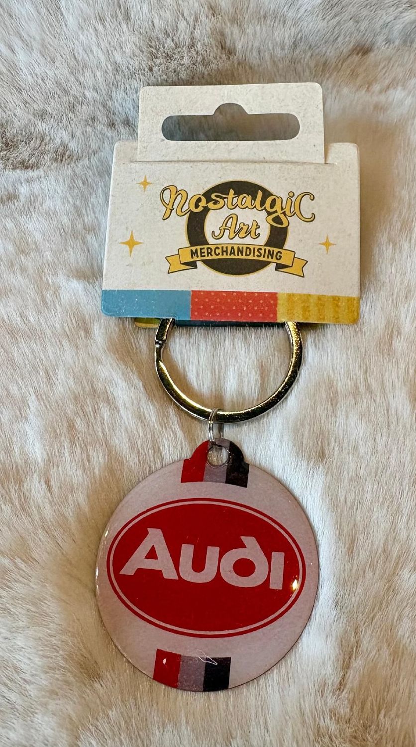 'Audi' Metal Keyring