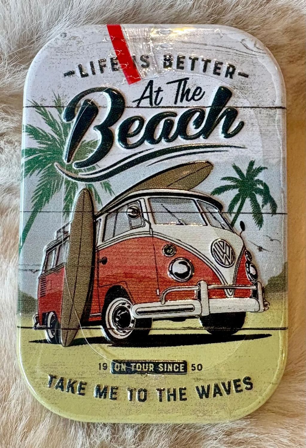 'VW - At The Beach' Mints Tin