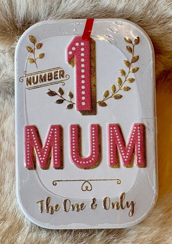'No.1 Mum' Mints Tin
