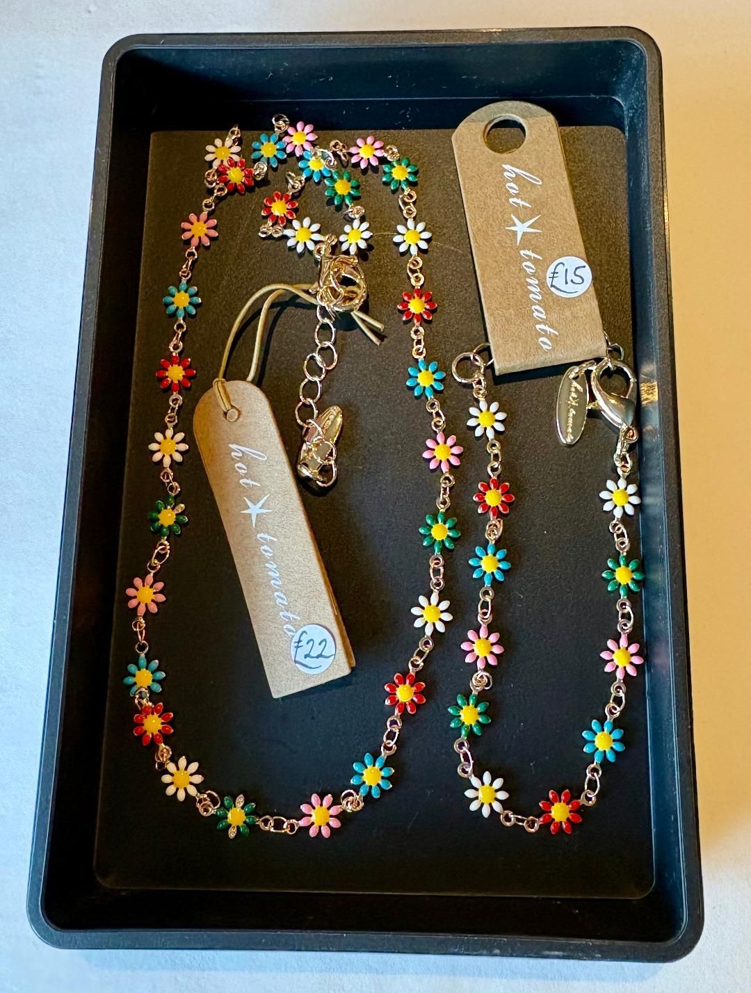 'Daisy' Enamelled Necklace