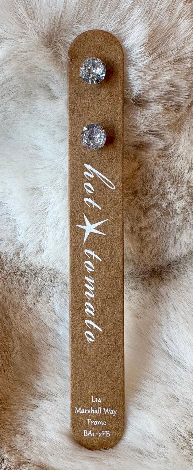 'Crystal' Stud Earrings