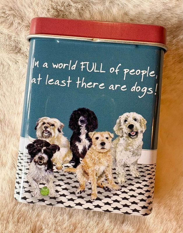 '..There Are Dogs' Treats Tin